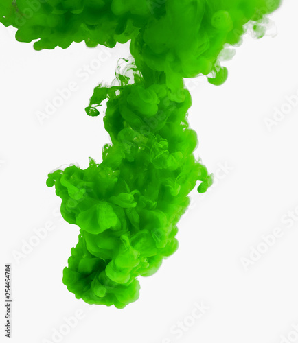 Abstract ink smoke concept