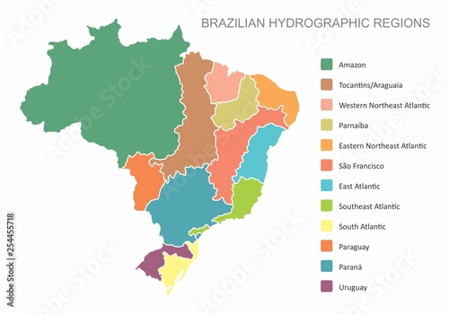 Brazilian hydrographic regions