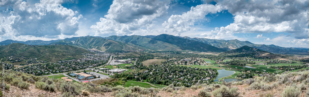 Park City Utah Panorama - Summer