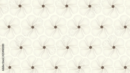 Flower Pattern Natural