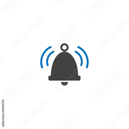 Bell ring vector icon