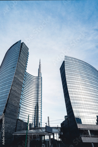 Skyscraper in Milan photo