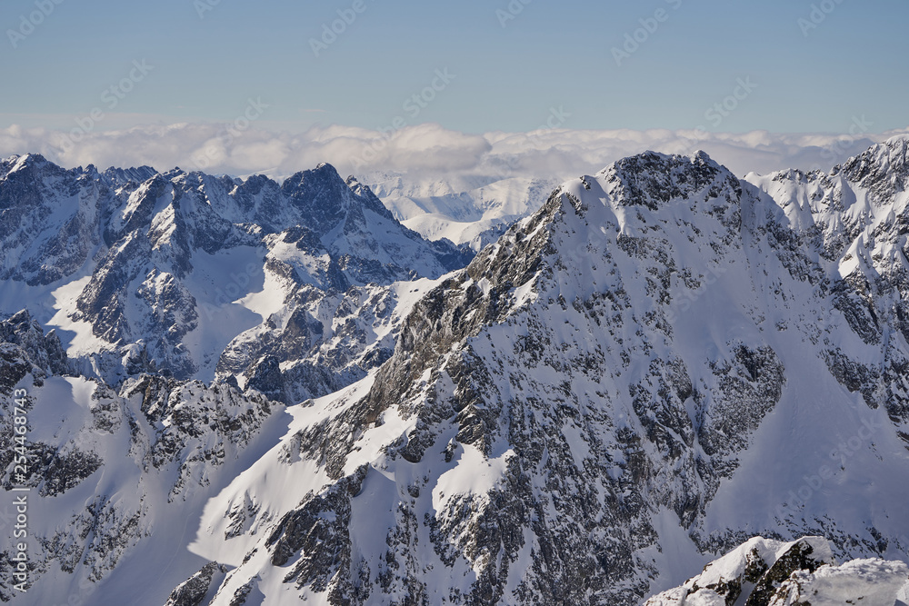 High Tatra in winter High Tatra in winter