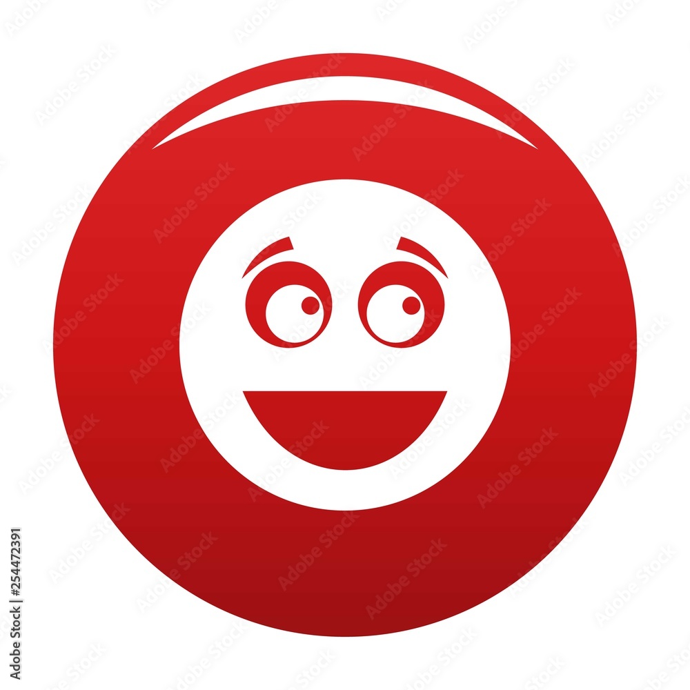 Smile icon. Vector simple illustration of smile icon isolated on white background Smile icon. Vector simple illustration of smile icon isolated on white background