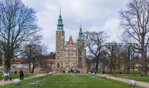 Rosenborg Castle, a renaissance castle, located in central Copenhagen, Denmark. An example of Christian IV's many architectural accomplishments