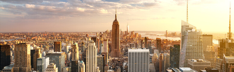 Fototapete Manhattan New York City Skyline bei Tag  © beatrice prève