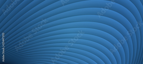 Fototapeta Naklejka Na Ścianę i Meble -  Minimal trendy geometric background. Round lines vector background - 3D design