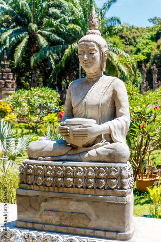 Buddha statue. Buddha Park. Vientiane. Laos.