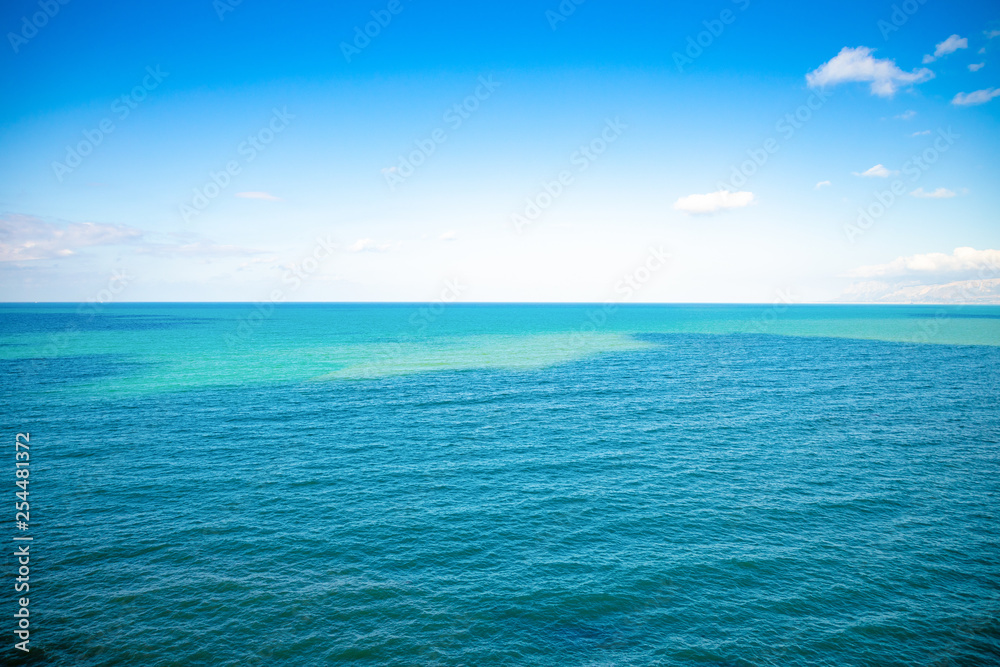 Fototapeta premium Beautiful seaview from Alcamo Marina in Sicily, Italy