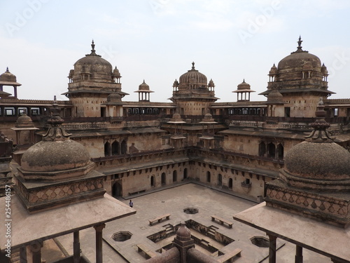Wallpaper Mural Palace in Orcha at sunset, Madhya Pradesh, India. Torontodigital.ca