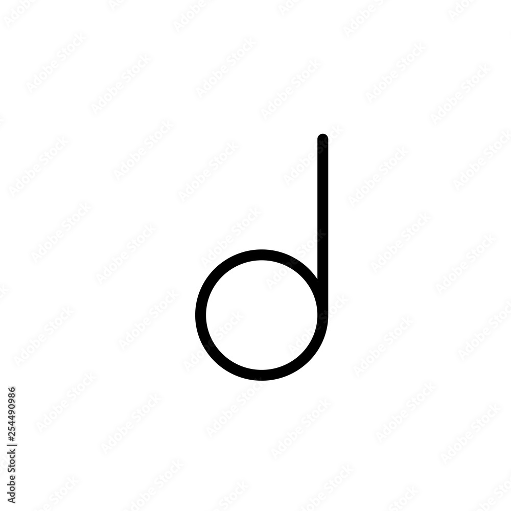 Music Icon in trendy flat style isolated on grey background. Note symbol for your web design, logo, UI. Vector illustration, EPS10. Music Icon in trendy flat style isolated on grey background. Note symbol for your web design, logo, UI. Vector illustration, EPS10.