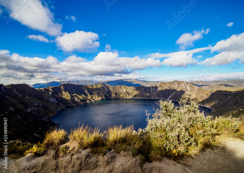 Lake Quilotoa, Cotopaxi Province, Ecuador