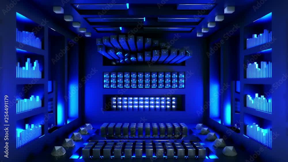 abstract technology background with lots of light spots abstract technology background with lots of light spots