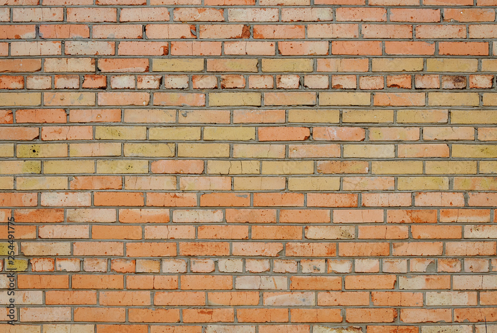 Red brick wall texture background. Texture of a brick wall. Red brick wall texture background. Texture of a brick wall.