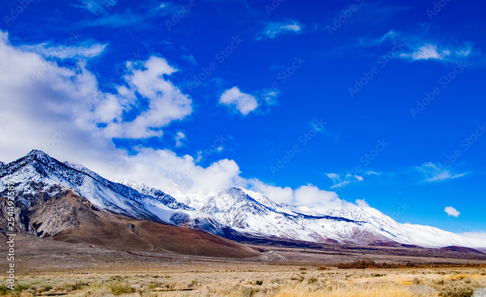 The Beautiful Owen's Valley at the Foot of the Sierras