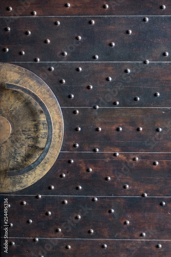 Large door at the De Graff estate, South Africa