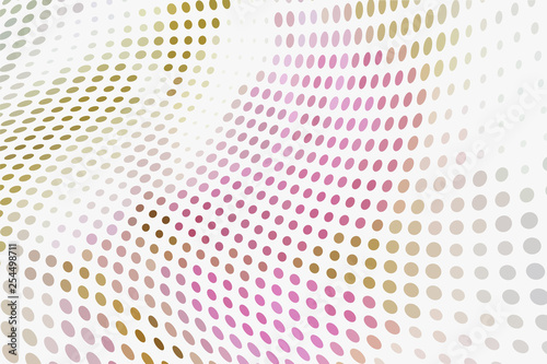 Abstract color halftone pattern
