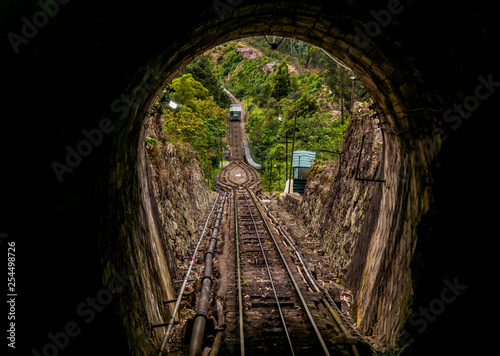 Funicular to Monserrate, Bogota, Capital District, Colombia photo