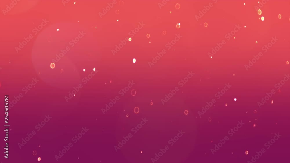 Particle on pink background