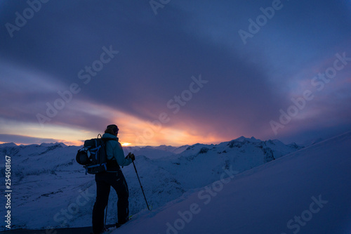 Downhill skier 