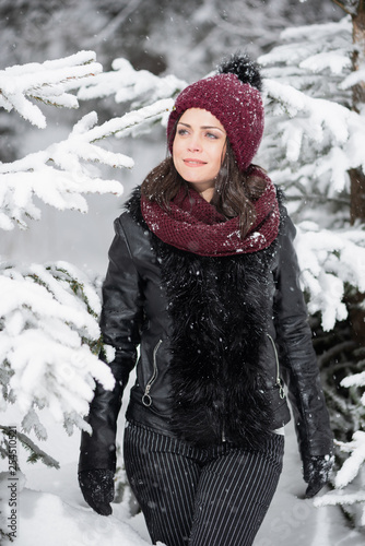 Winter photo session with Veronica photo