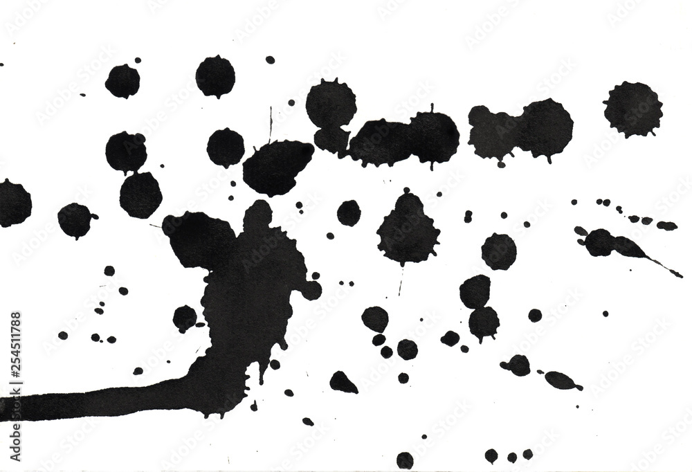 Fototapeta premium ink spot