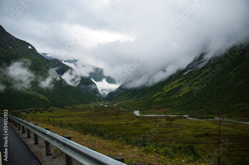 Norway in clouds photo