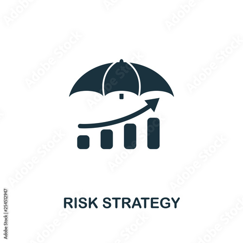 Risk Strategy icon. Creative element design from risk management icons collection. Pixel perfect Risk Strategy icon for web design, apps, software, print usage