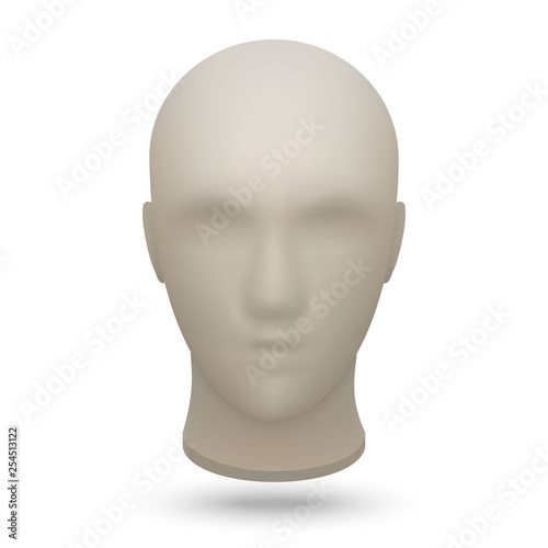 3d mannequin head