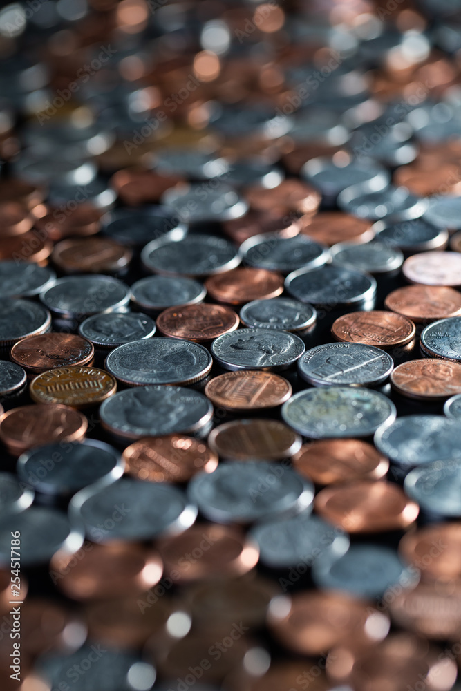 Coin background. Pennies/Quarters/ Cents. Coin background. Pennies/Quarters/ Cents.