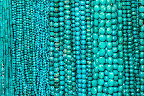 Сolorful beads made of natural stones