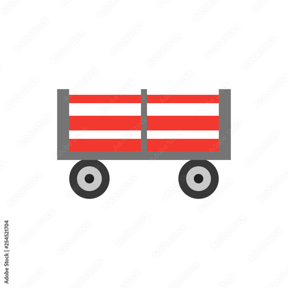 Tractor Trailer. Vector illustration. EPS 10. Tractor Trailer. Vector illustration. EPS 10.
