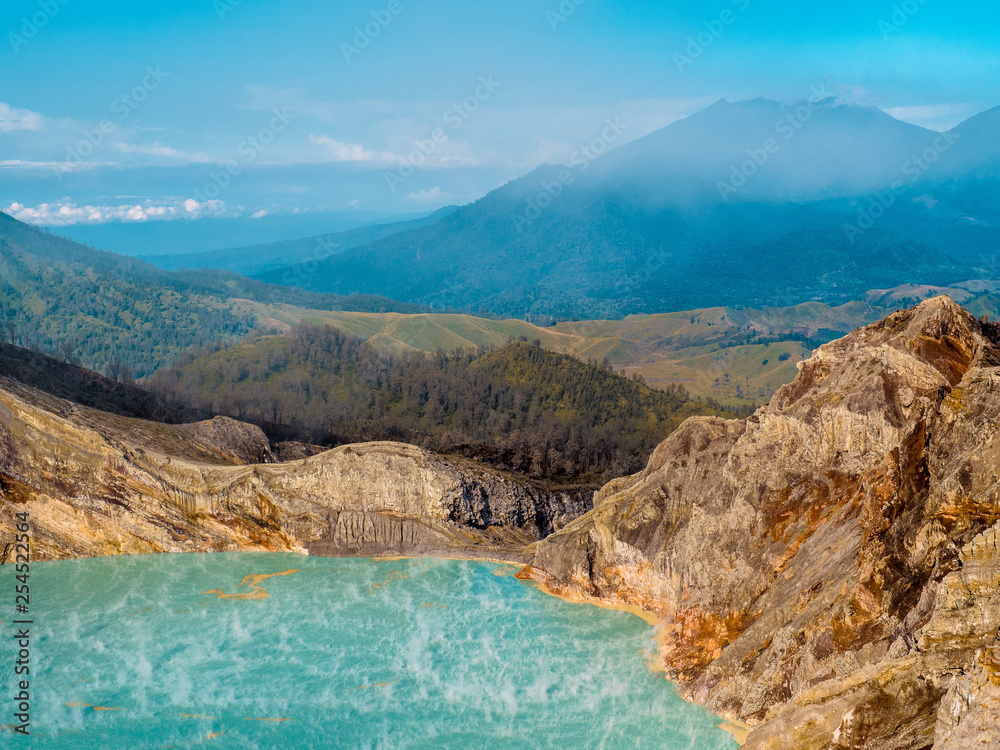 lake in mountains