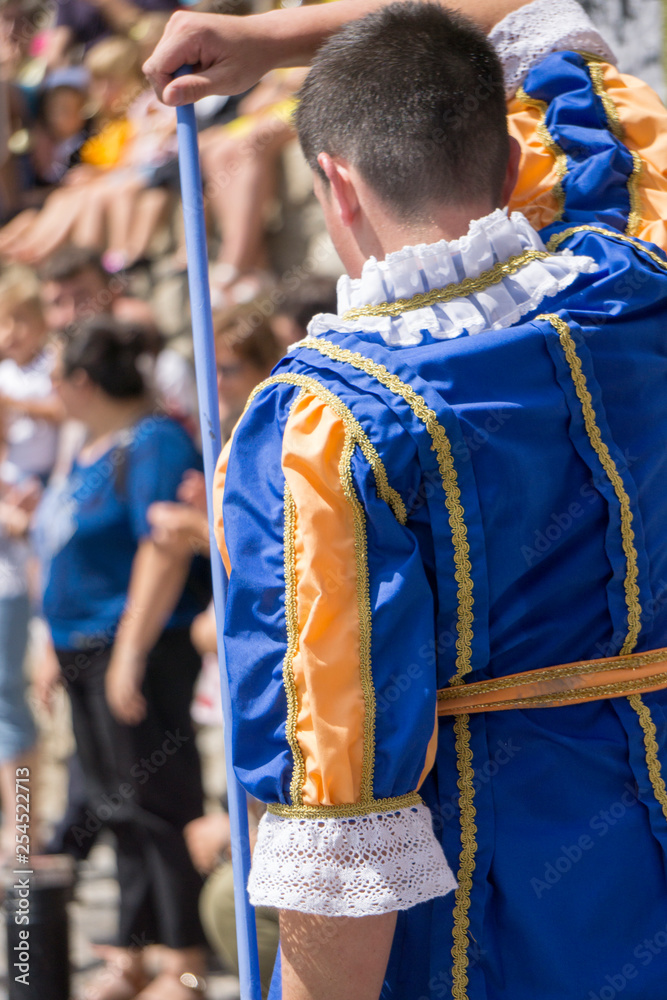 Fototapeta premium The Sexenni is one of the oldest festival in Spain, Morella Castellon Spain