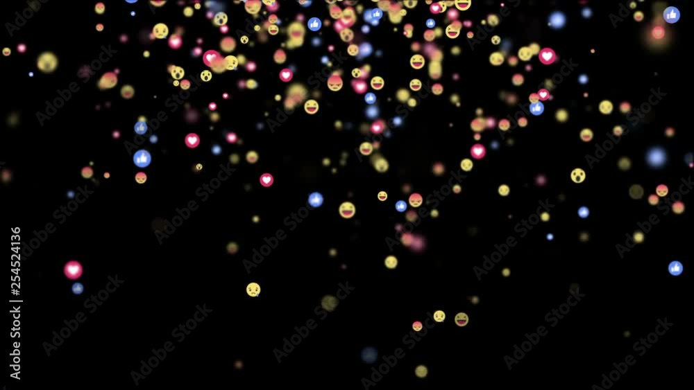 Emoji, Social Media Emoticon Animation, Background, with Alpha Matte, Loop, 4k Emoji, Social Media Emoticon Animation, Background, with Alpha Matte, Loop, 4k