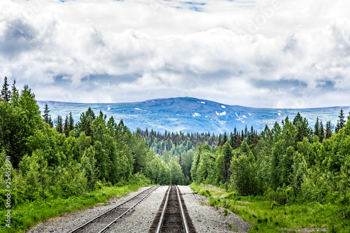 Railroad to Denali National Park, Alaska
