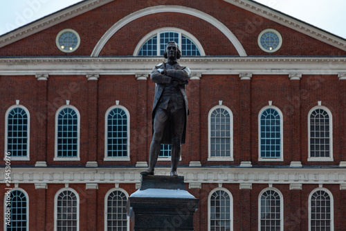 Wallpaper Mural Boston, USA- March 01, 2019: Streets of Boston, Capital city of state Massachusetts, United states of America Torontodigital.ca