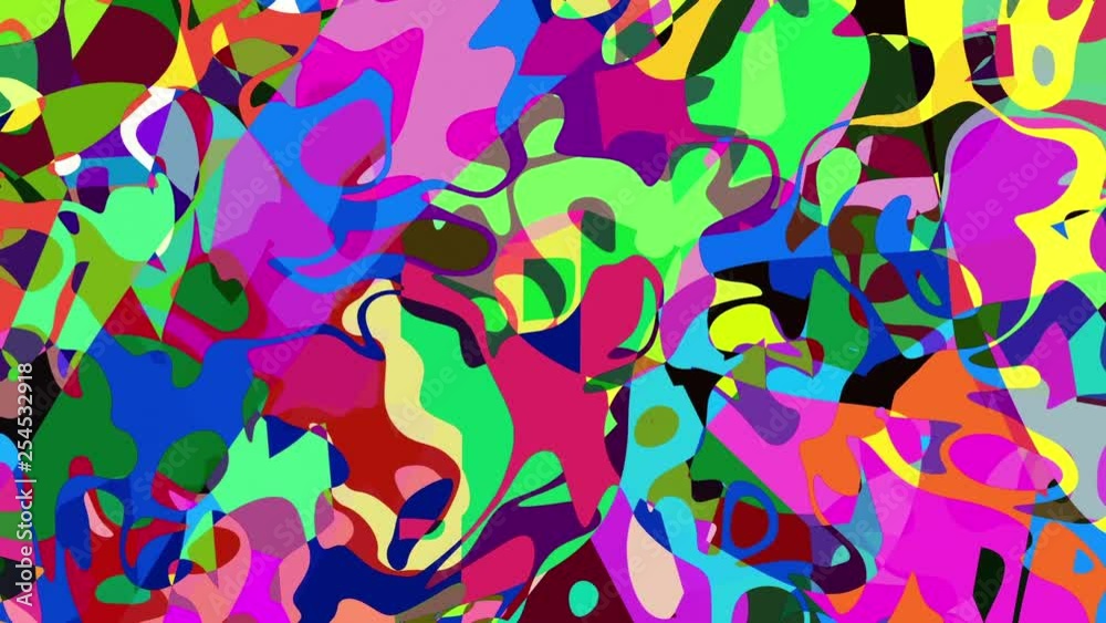 Psychedelic moving background Psychedelic moving background