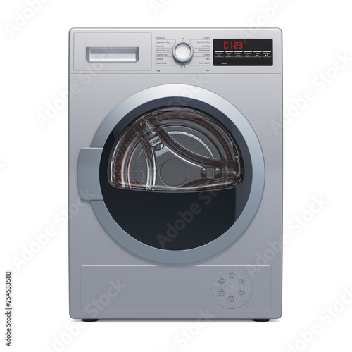 Clothes dryer, 3D rendering