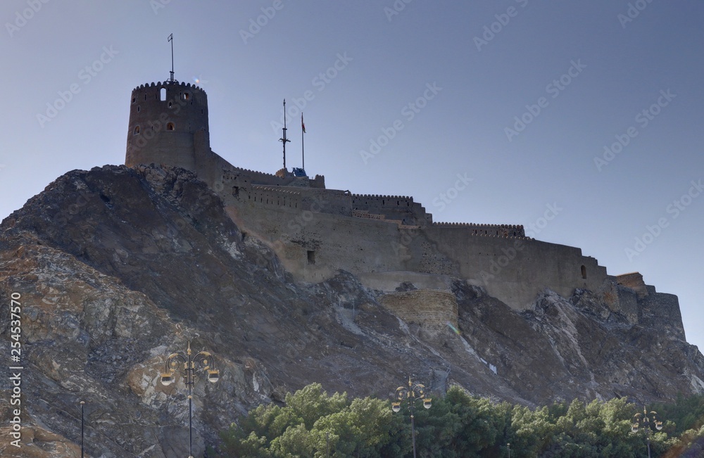 Mascate (Muscat), capitale du sultanat d'Oman Stock Photo | Adobe Stock