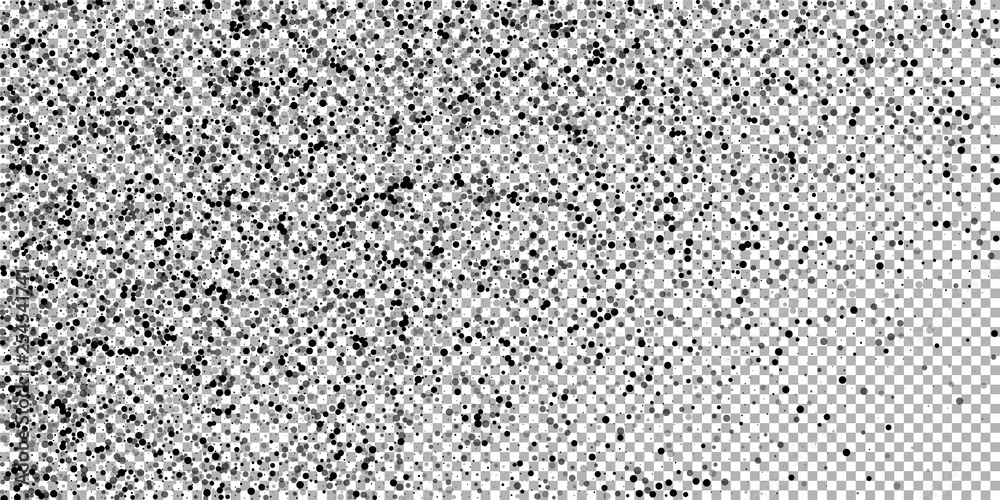 Scattered dense balck dots. Dark points dispersion Scattered dense balck dots. Dark points dispersion