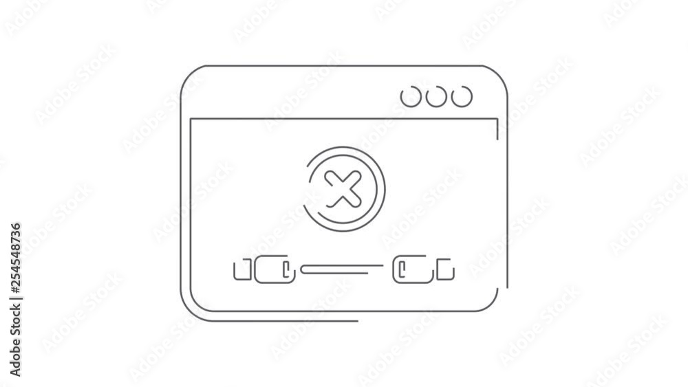 Error cable connection warning Error cable connection warning