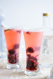 Cherry gin cocktail 