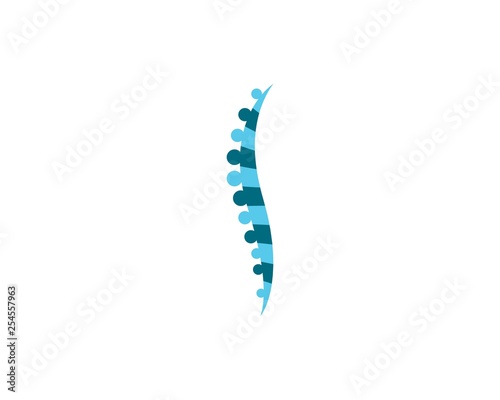 Spine logo vector icon
