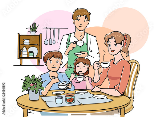 パパとお茶の時間