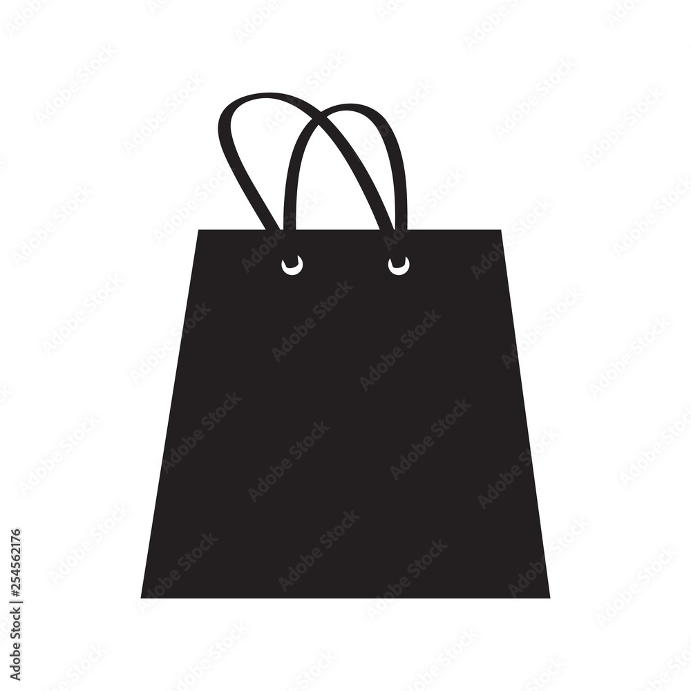Isolated shopping bag icon. Vector illustration design Isolated shopping bag icon. Vector illustration design