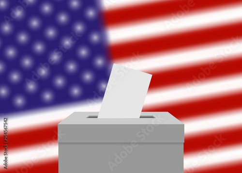 Election banner background