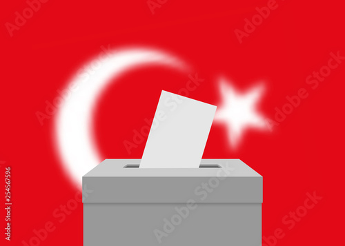 Election banner background