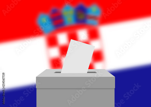Election banner background