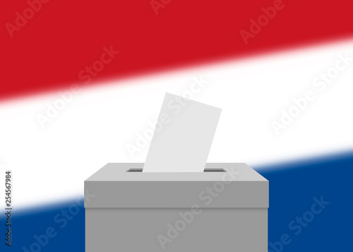 Election banner background